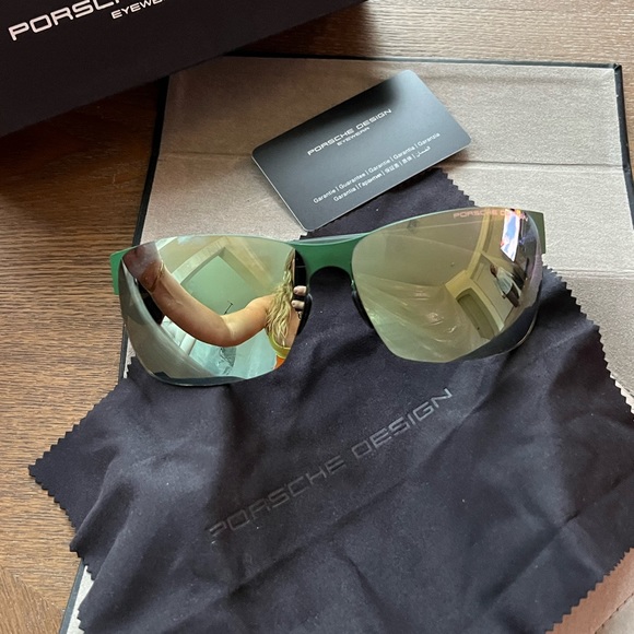 PORSCHE mirrored sporty sunglasses - Picture 3 of 13